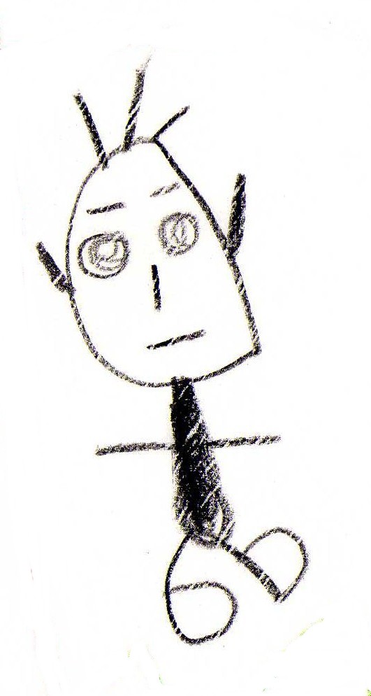 Víla Vincentka - namaloval 5letý Jiříček Kesl, který Vincentku  inhaluje a moc mu pomáhá. S Vílou Vincentkou je velký kamarád :-D.